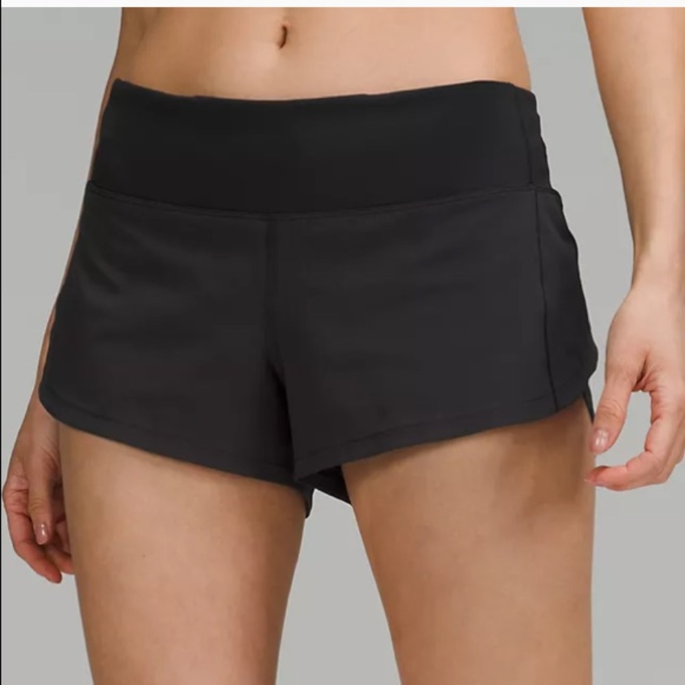 Lululemon Speed Up Short 4’’ Black Size 0